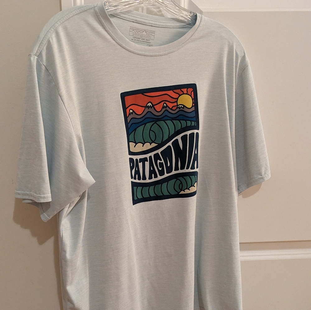 Patagonia Capilene Cool Daily Graphic Shirt Men's Size Large